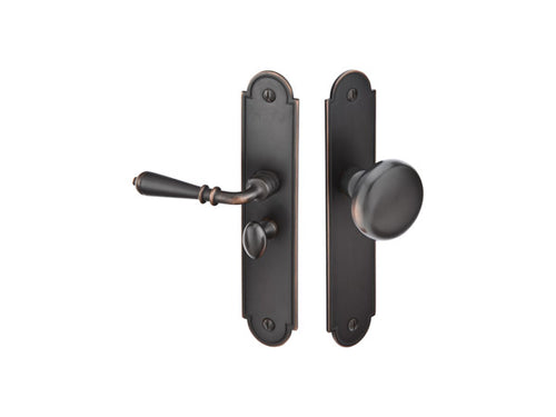 Arch Mortise Screen/Storm Door Lock US10B 613 Oil Rubbed Bronze