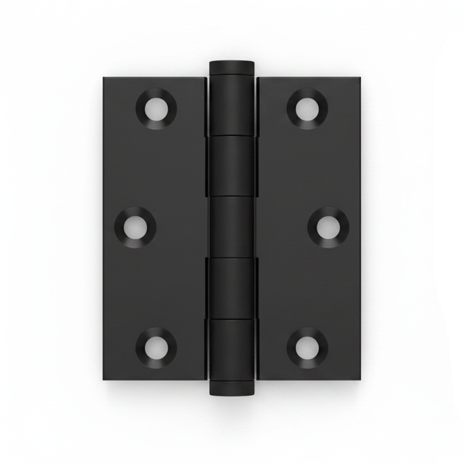 Mortise Screen Hinge Matte Black