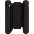 Black Double Acting Pair of Hinges