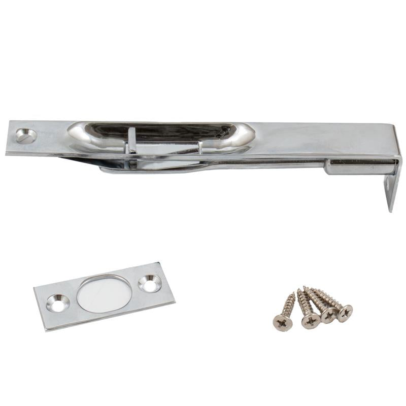 Flush Bolt Bright Chrome