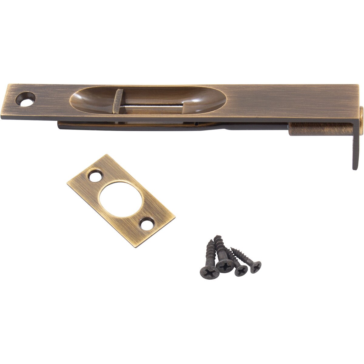Flush Bolt- 6" Manual SC