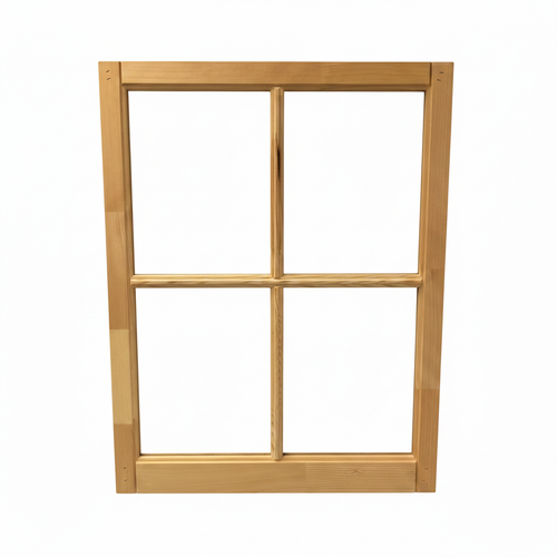 4-Light Barn Sash - Straight On Shot