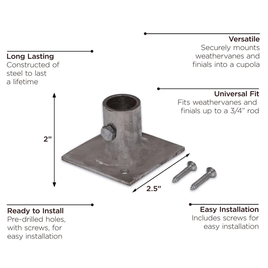 Weathervane and Finial Mount 410