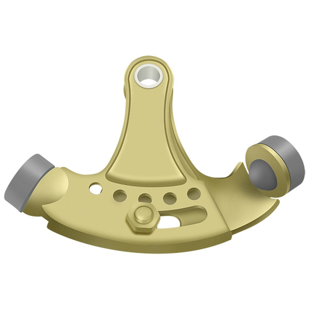 69F Polished Brass on White Background