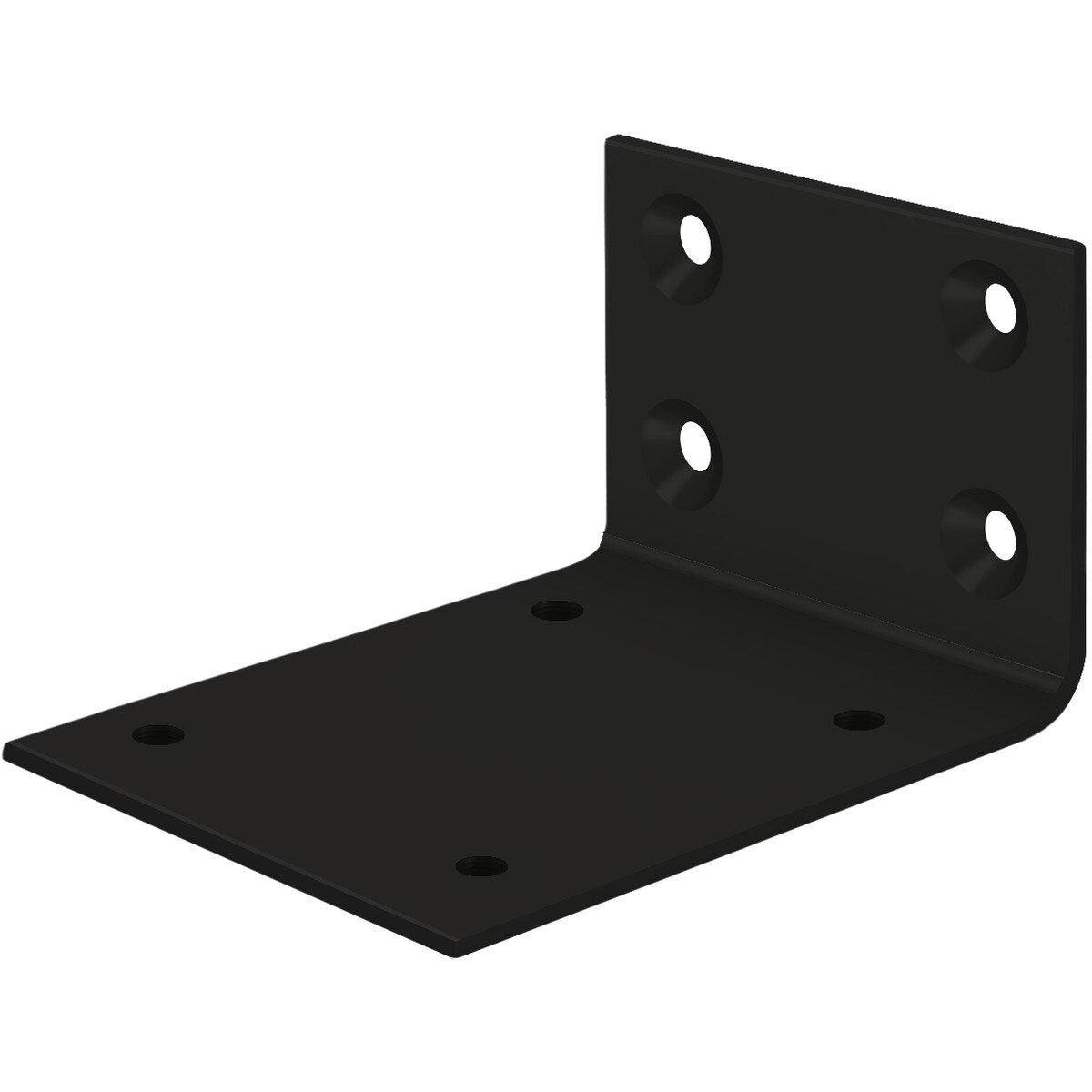 811 Jamb Bracket finish: Black