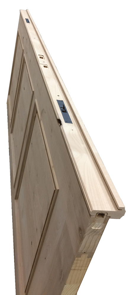 1308 Wood Astragal shown on door - Machining NOT included