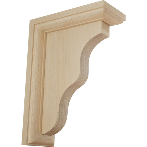 Unfinished Wood Bracket Traditional