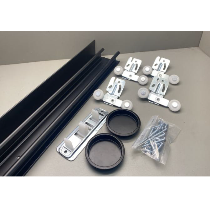 Bypass Hardware Kit: Series 2200F with Black Fascia Track