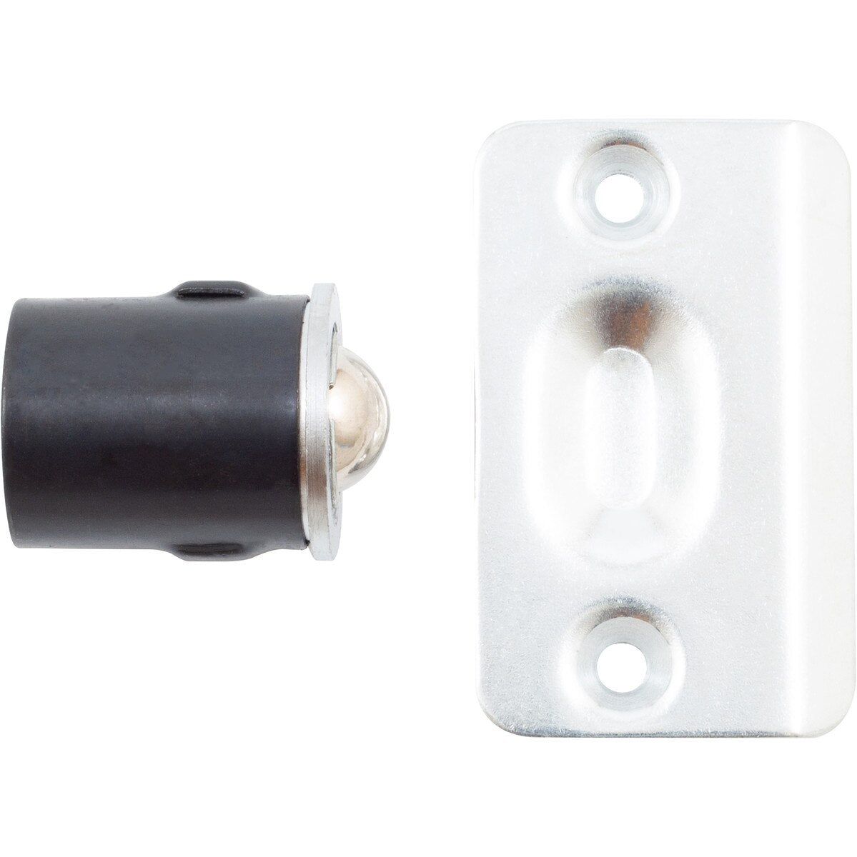 Drive in Ball Catch Satin Chrome