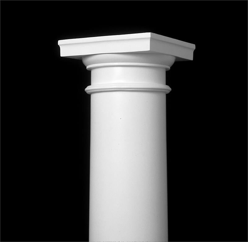 Column Tuscan Cap: For taper round for HBG Permacast
