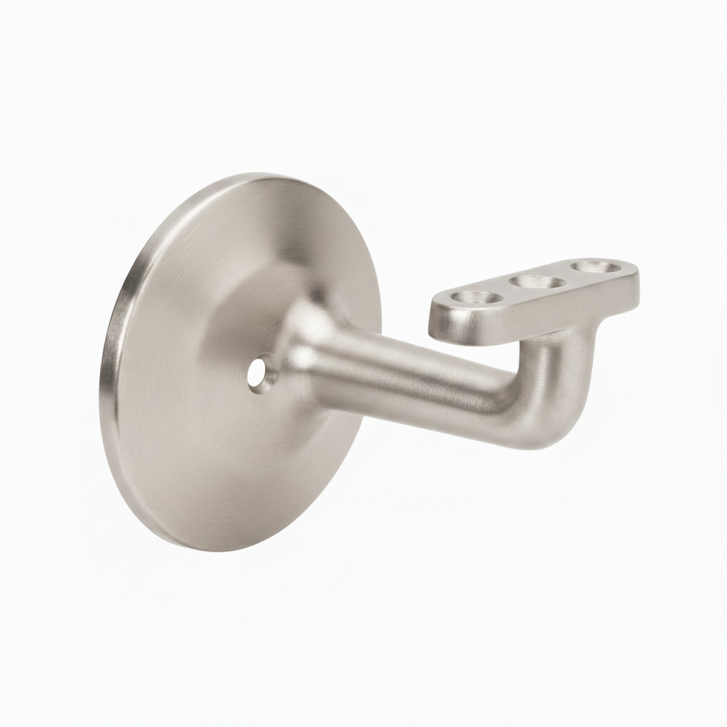 Handrail Bracket Satin Chrome 626-HR159MB