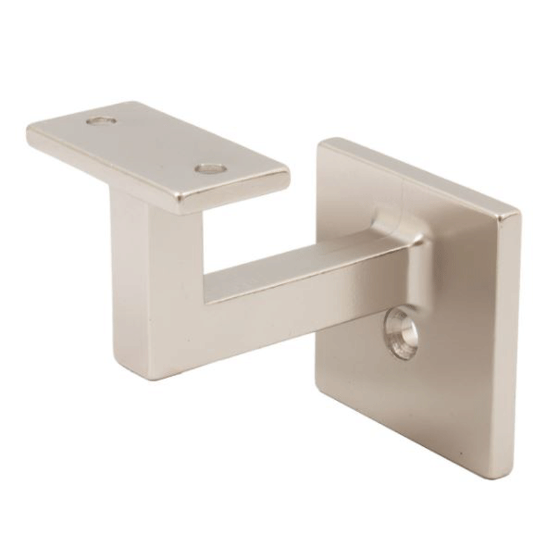 Handrail Bracket Solid Brass 161: Base to Center 2-1/2"