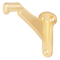 Handrail Bracket in Satin Brass