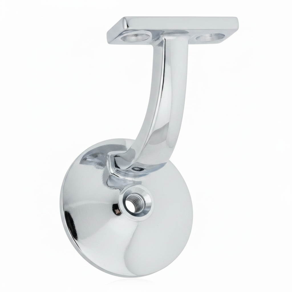 Polished Chrome Handrail Bracket 601