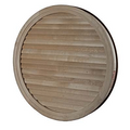 Wood Round Louver Insert