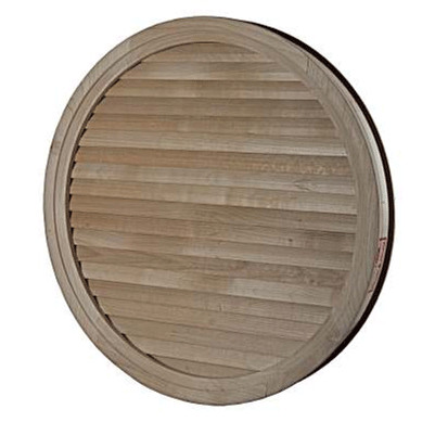 Wood Round Louver Insert