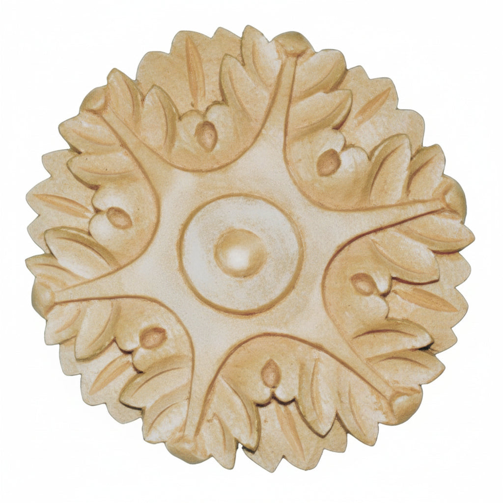 Hand Carved Rosette CRV5096