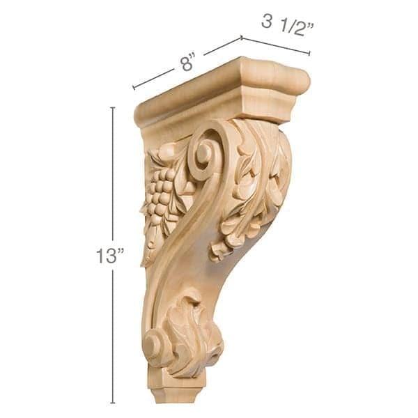 CRV5100 Acanthus Grapevine Corbel