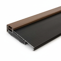 Door Threshold Adjustable Inswing Dark Bronze Anodized