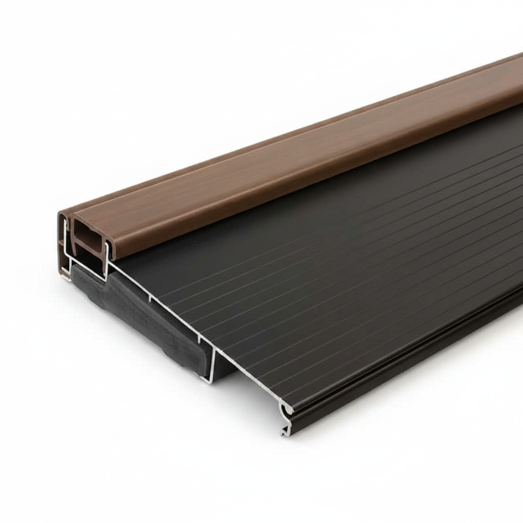 Door Threshold Adjustable Inswing Dark Bronze Anodized