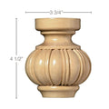 FT6292 Fluted Bun Foot
