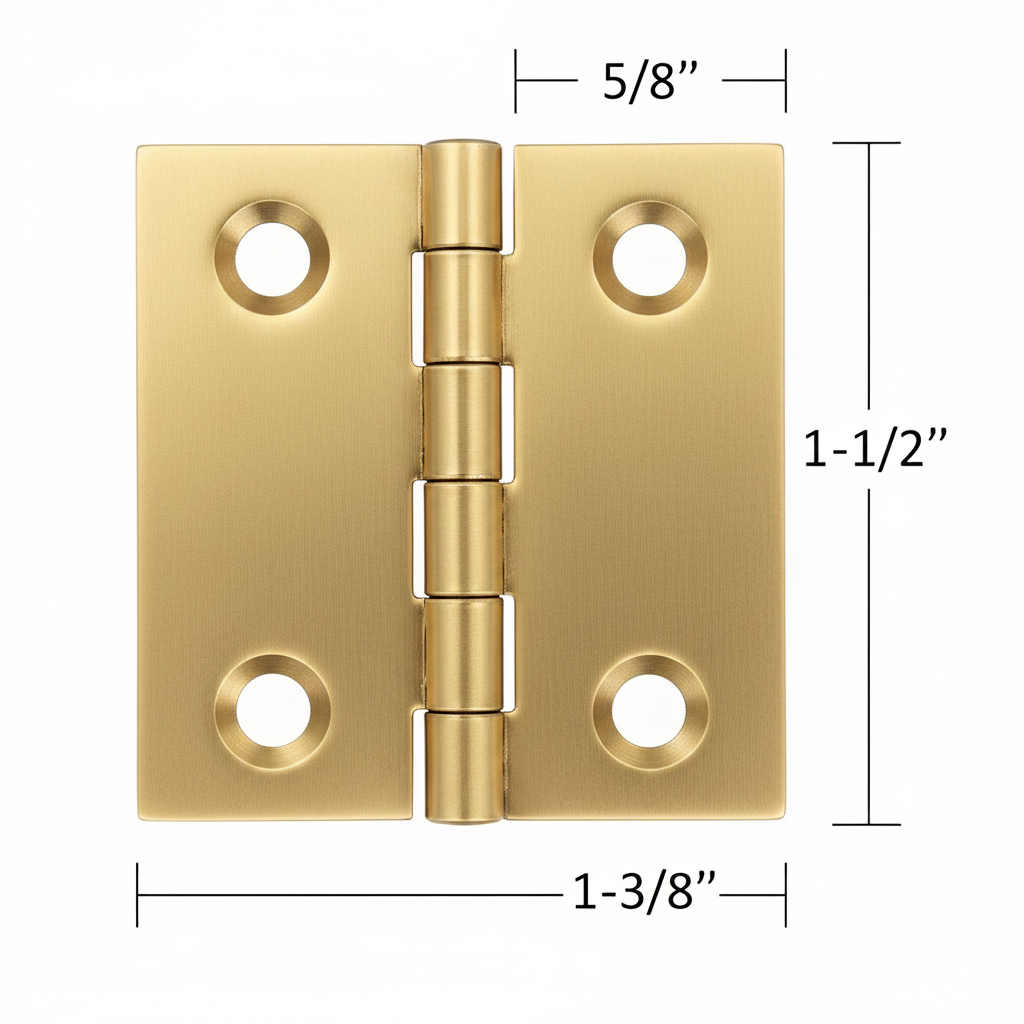 Computer H6144 Generated Hinge Spec Diagram 