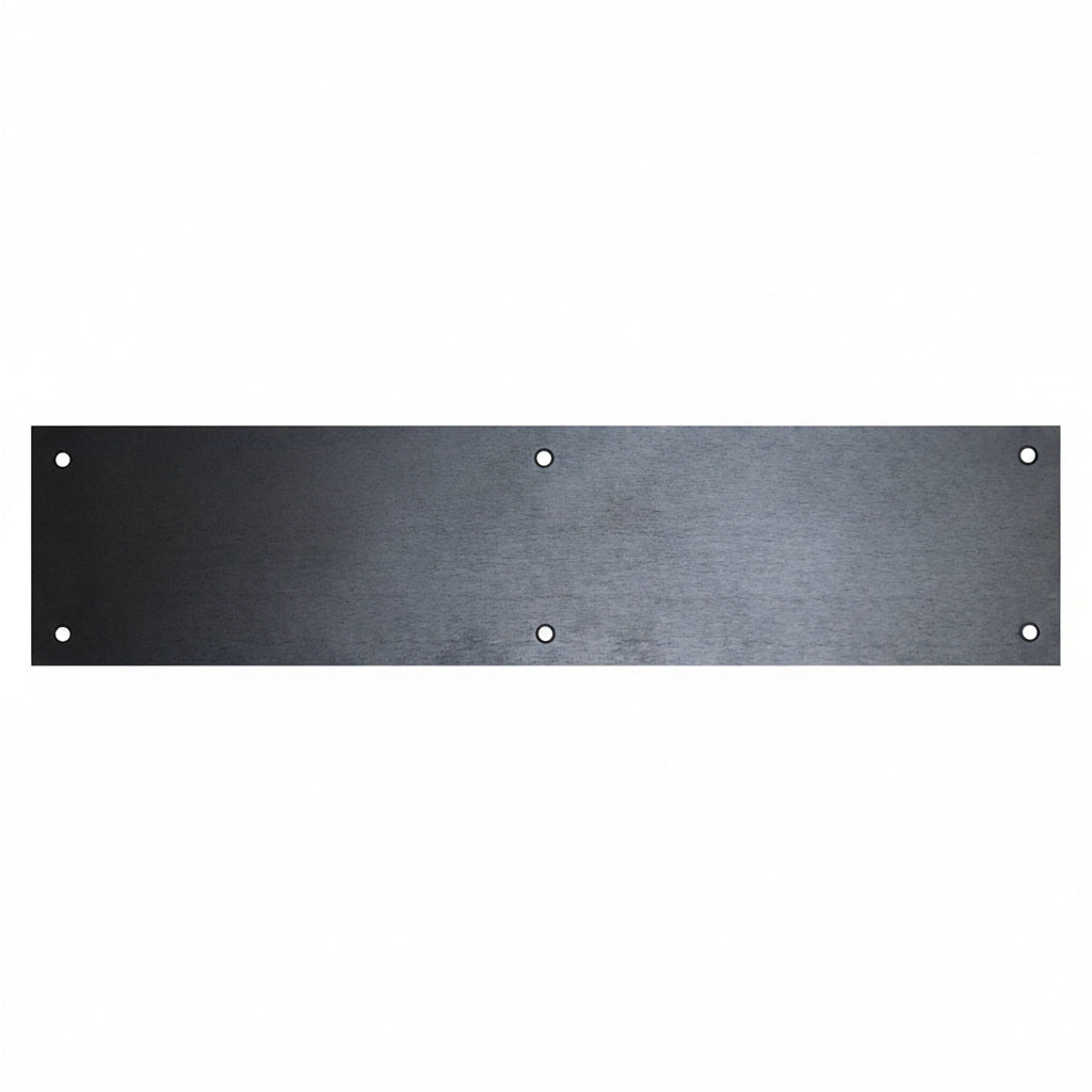 Black Kick Plate on White Backround