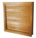 Door Wood Louver Insert -  Flat Slat