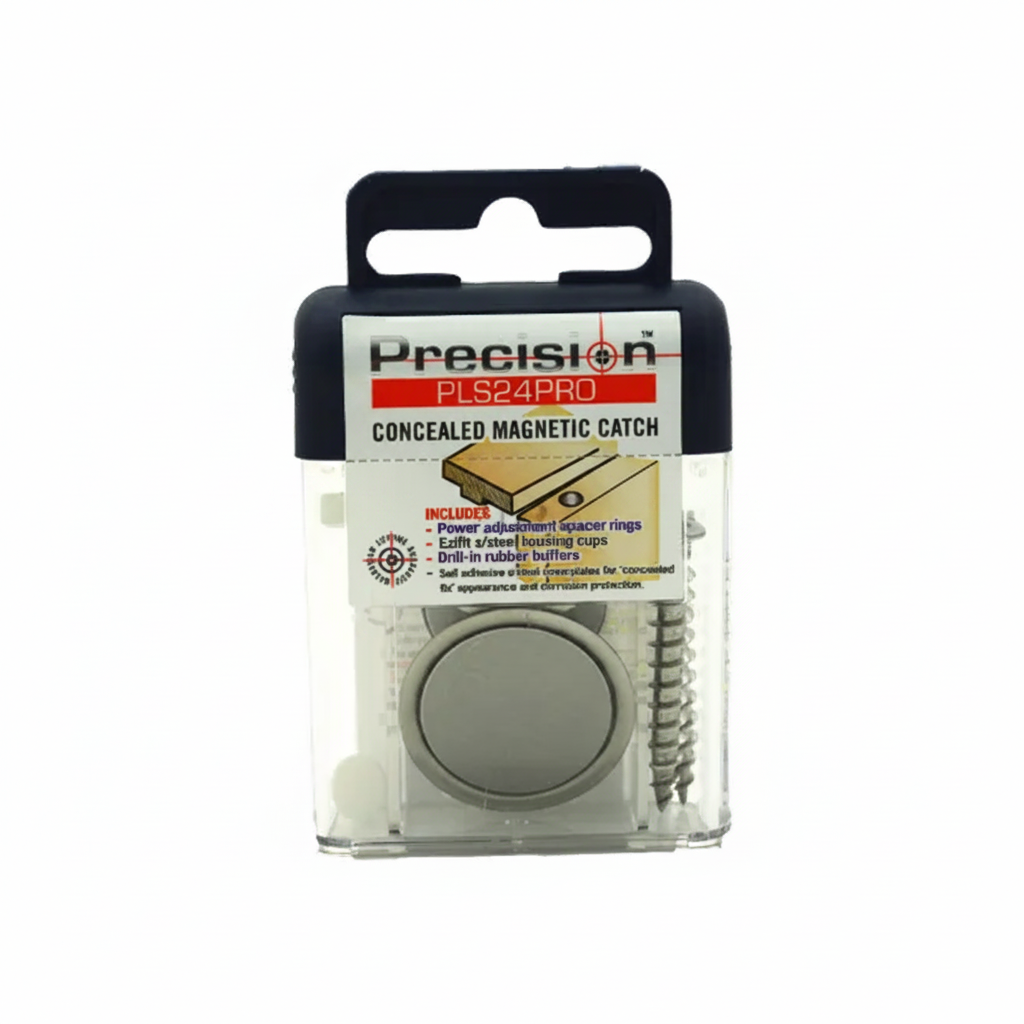 Concealed Magnetic Catch Silver