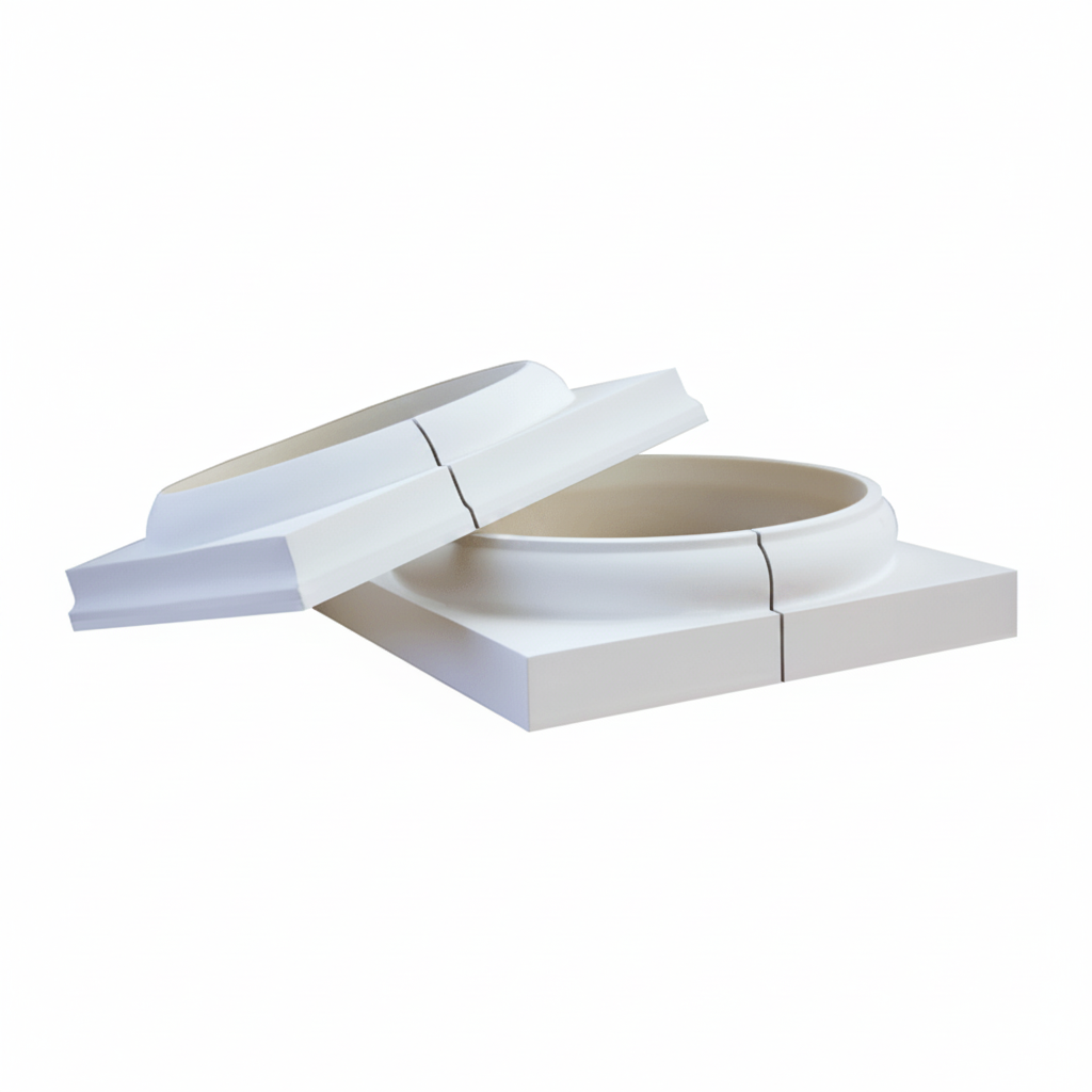 Round Colonial Column - Split ap & Base
