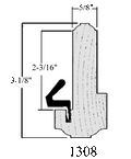 Wood Astragal for Exterior Doors